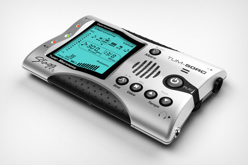 Stagg tuner-metronome