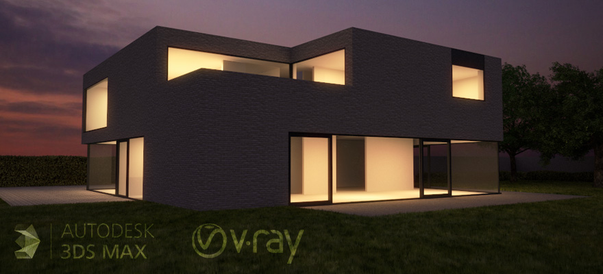 Exterior lighting in Vray - tutorial